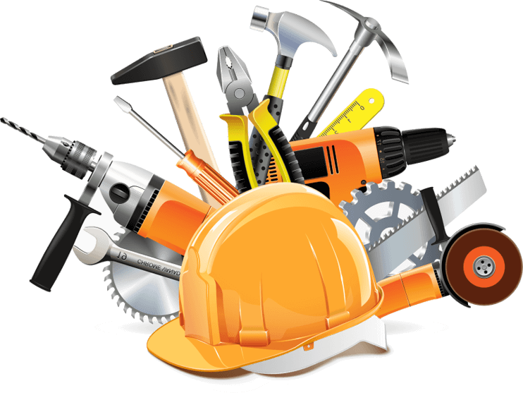 Tools and Helmet